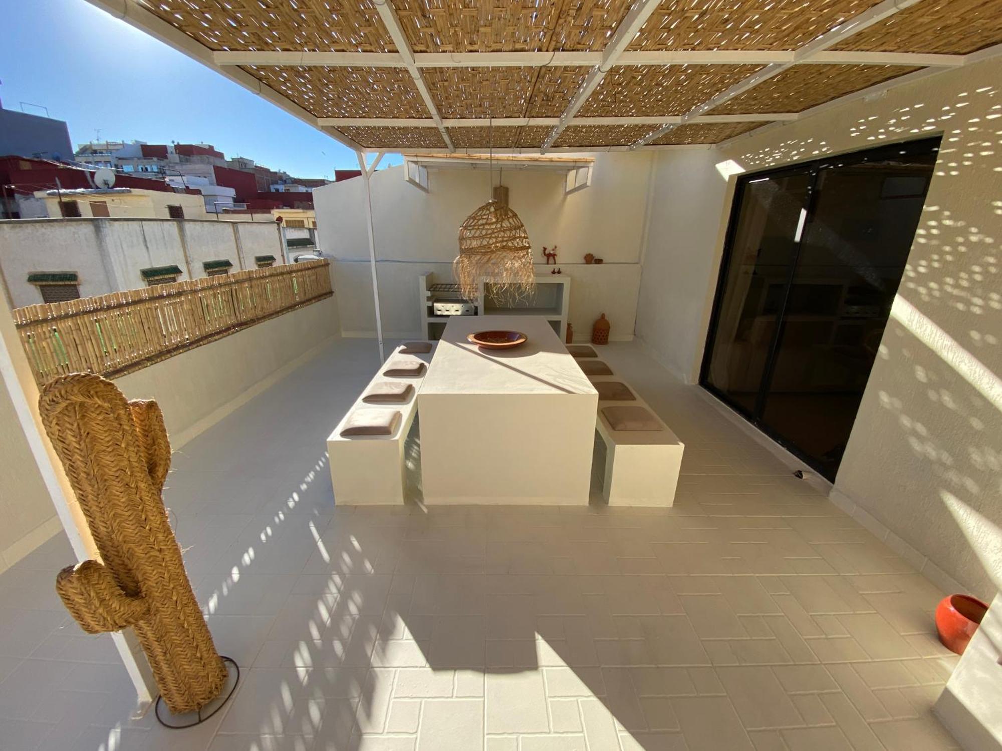 Magnificent Apartment With Private Rooftop Terrace Tanger Eksteriør bilde